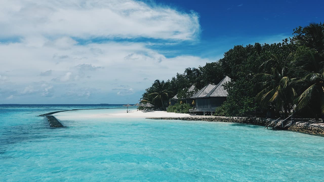 Luxury hotel exterior