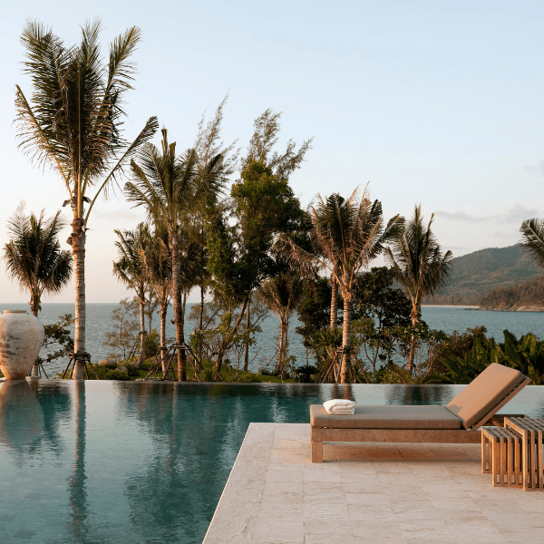 Beach resort website preview